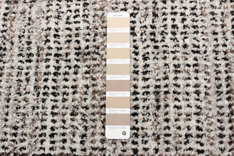  Carpette Vera Quattro ivoiregrise - 2 pi 7 po x 8 pi 4 po