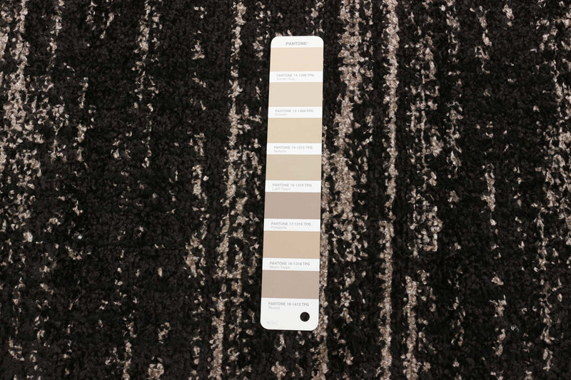  Carpette Vera Harmony noire - 5 pi 2 po x 7 pi 5 po