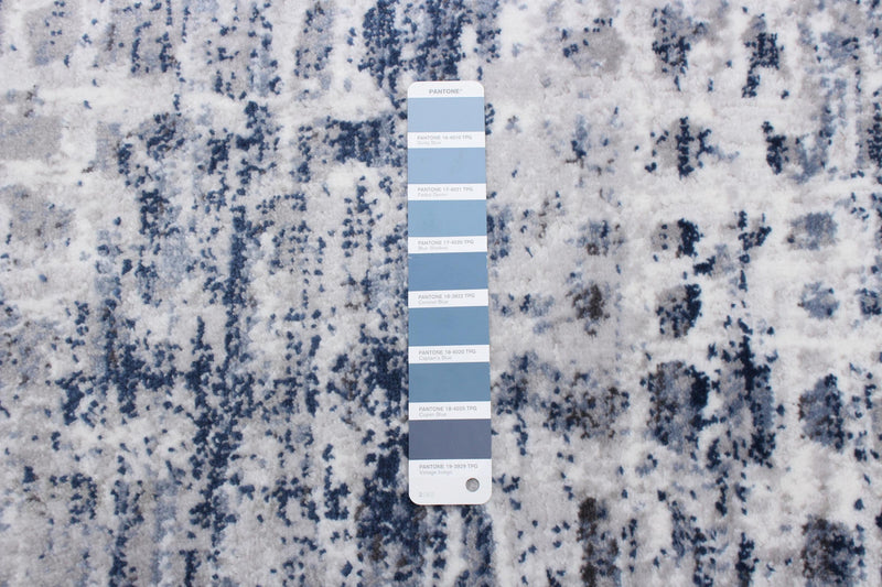 Carpette Trudel bleue - 5 pi 3 po x 7 pi 3 po