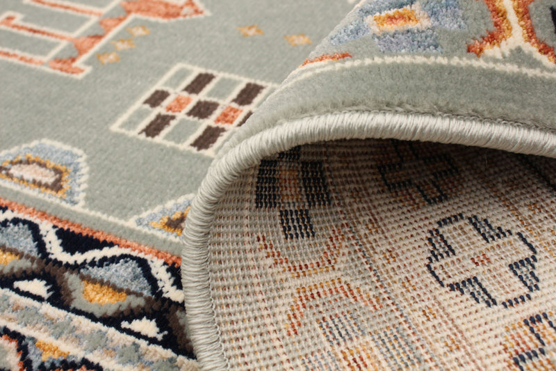 Carpette Quincy bleu sarcelle - 7 pi 10 po x 10 pi 2 po 