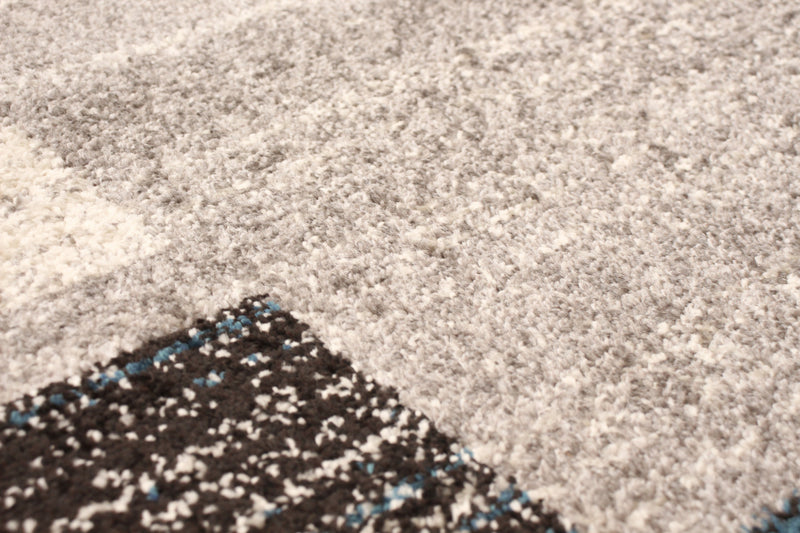 Carpette Aya gris-bleu - 3 pi 11 pox 5 pi 7 po