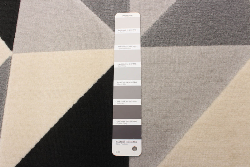 Carpette Nuria noire 5 pi 3 po x 7 pi 7 po