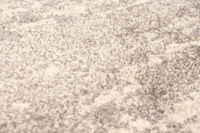 Carpette Raja ivoire-bleu - 5 pi 3 pox 7 pi 3 po