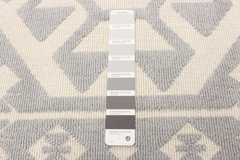 Carpette Gaia gris clair 3 pi 11 po x 5 pi 7 po