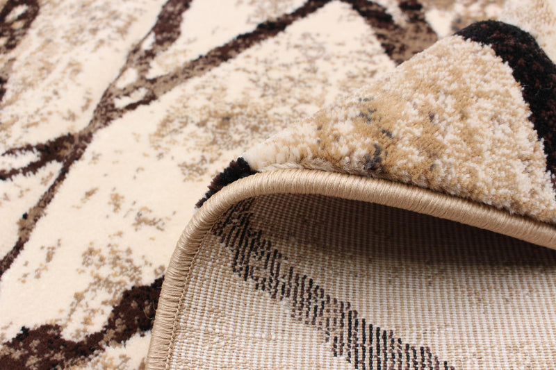 Carpette Cherokee doréechocolat - 7 pi 10 po x 10 pi 2 po