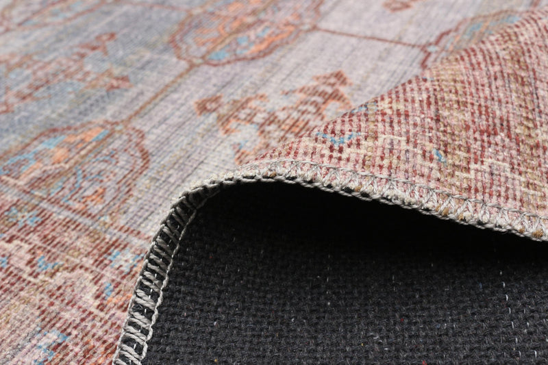 Carpette Rosamond bleue 5 pi 3 po x 8 pi 0 po