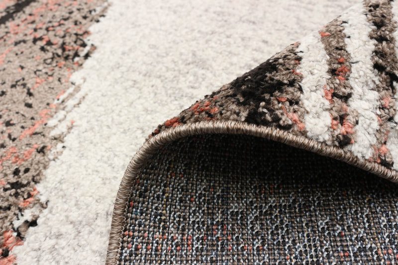  Carpette Vera Losange ivoire - 7 pi 10 po x 10 pi 5 po