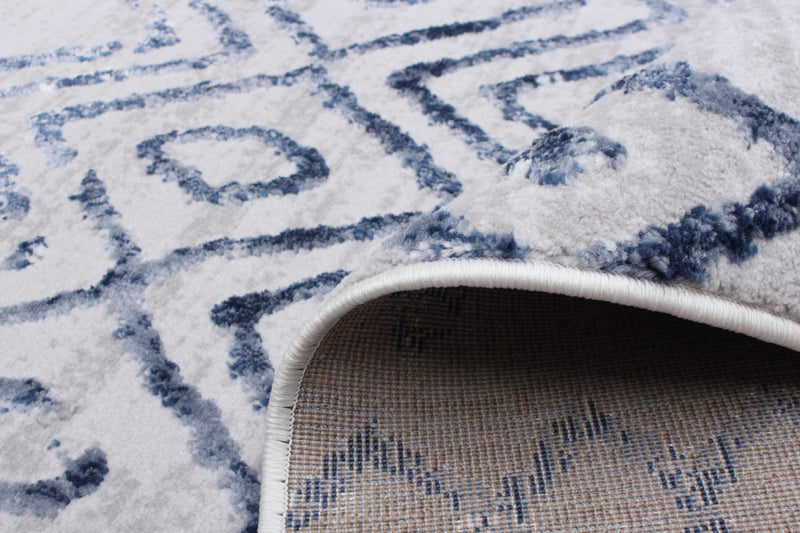 Carpette Dita bleu marine - 5 pi 3 po x 7 pi 3 po