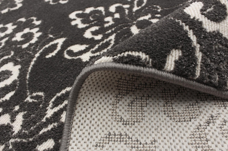 Carpette Caledonia grise 4 pi 7 po x 6 pi 7 po