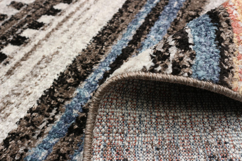  Carpette Vera Linear multicolore - 5 pi 2 po x 7 pi 5 po