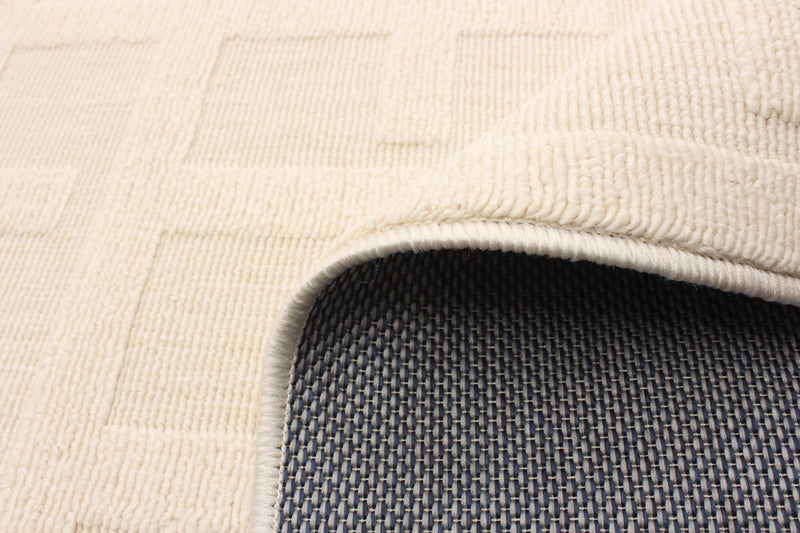 Carpette Brangane ivoire 6 pi 7 po x 9 pi 6 po