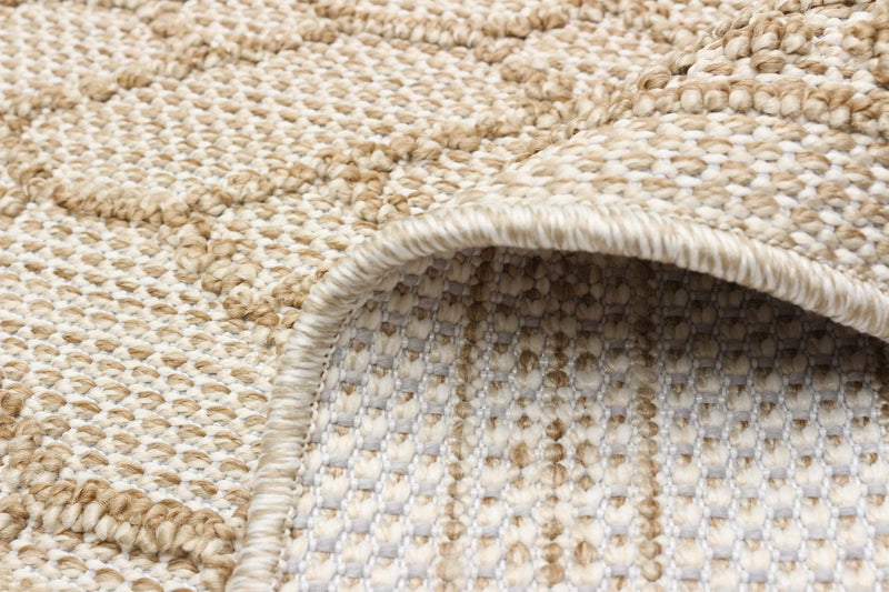 Carpette Thandazile taupe - 4 pi 0 po x 6 pi 0 po