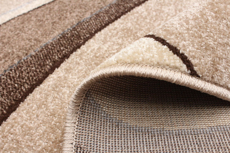 Carpette Branda brun clair - 6 pi 7 po x 9 pi 10 po