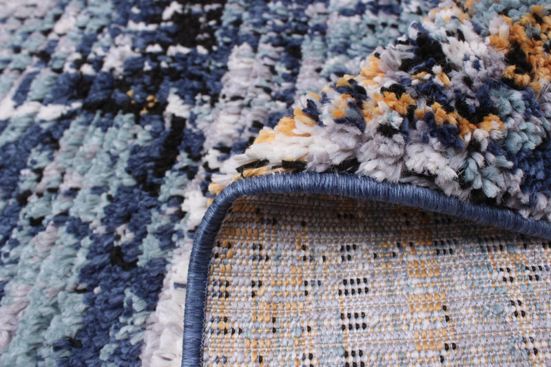 Carpette Paloma Marble bleue - 3 pi 11 po x 5 pi 11 po