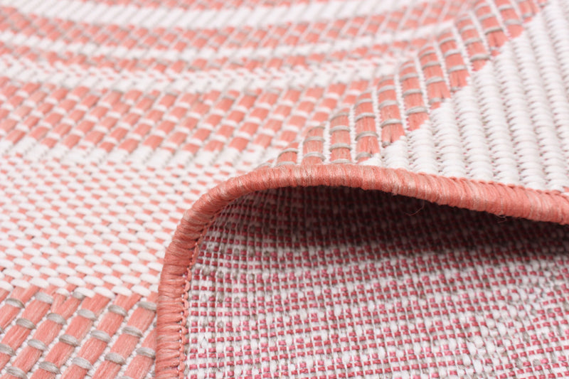 Carpette Neisha Modern corail 5 pi 3 po x 7 pi 3 po