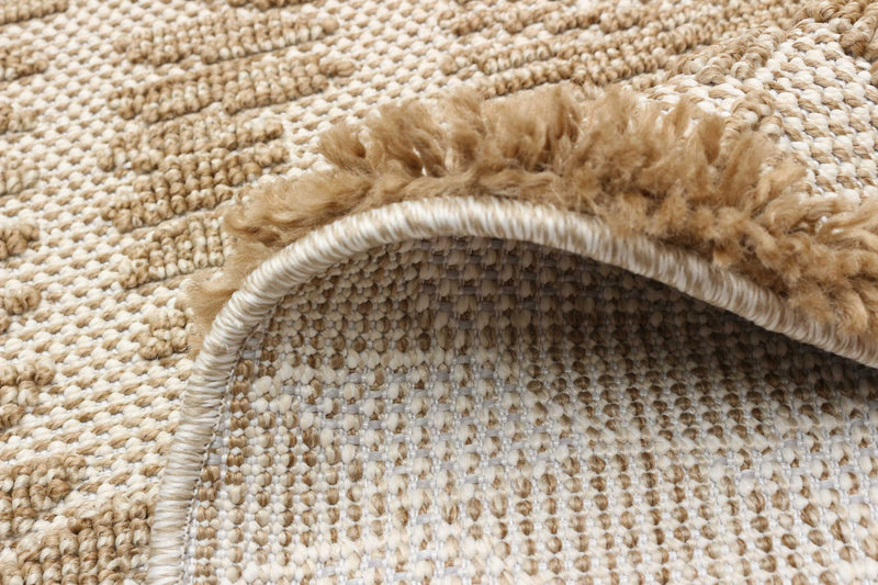 Carpette Blaine taupe - 6 pi 3 po x 6 pi 3 po