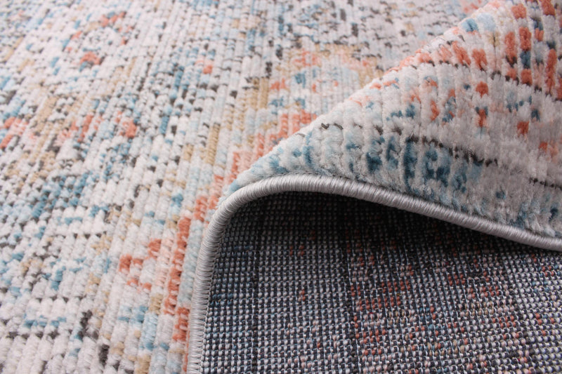 Carpette Leandra cuivrée/bleue 3 pi 11 po x 5 pi 11 po