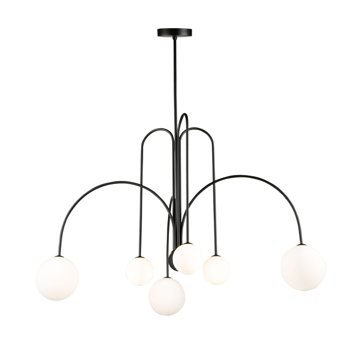 Lustre Comet à 6 ampoules