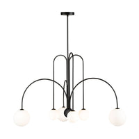 Lustre Comet à 6 ampoules