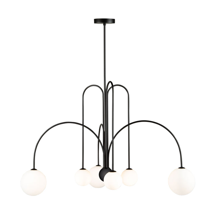 Lustre Comet à 6 ampoules