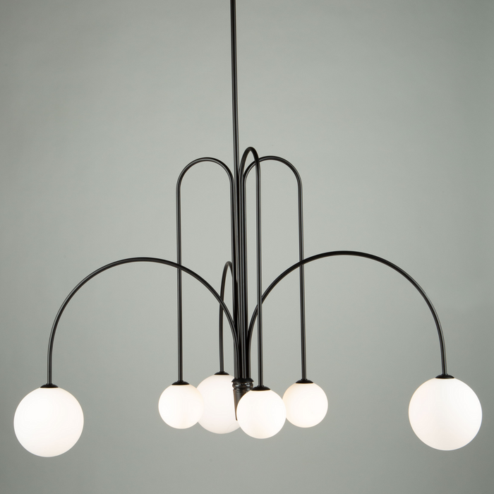 Lustre Comet à 6 ampoules