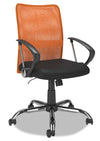 Chaise de bureau Andre - orange