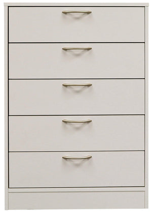 Arlo Chest - White|Commode verticale Arlo - blanche