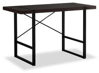Bureau Avery à l'apparence de bois recyclé - cappuccino