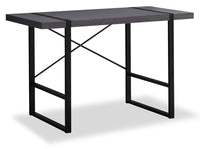 Bureau Avery de 49 po d’apparence bois recyclé - gris foncé