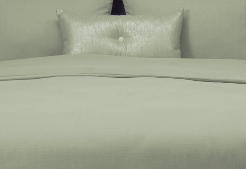Ensemble de housse de couette Belfast 4 pièces sauge pour lit double