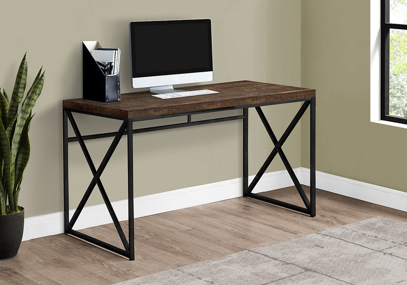 Bureau Brady de 47,25 po d'apparence bois recyclé - brun