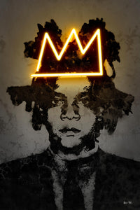 Œuvre d’art murale Giant Art « Basquiat » 72 x 48