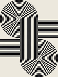 Œuvre d’art murale Giant Art « Simplicity Xv » 72 x 54