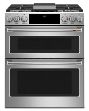 Cuisinière hybride encastrée Café de 30 po avec deux fours à convection - CC2S950P2MS1