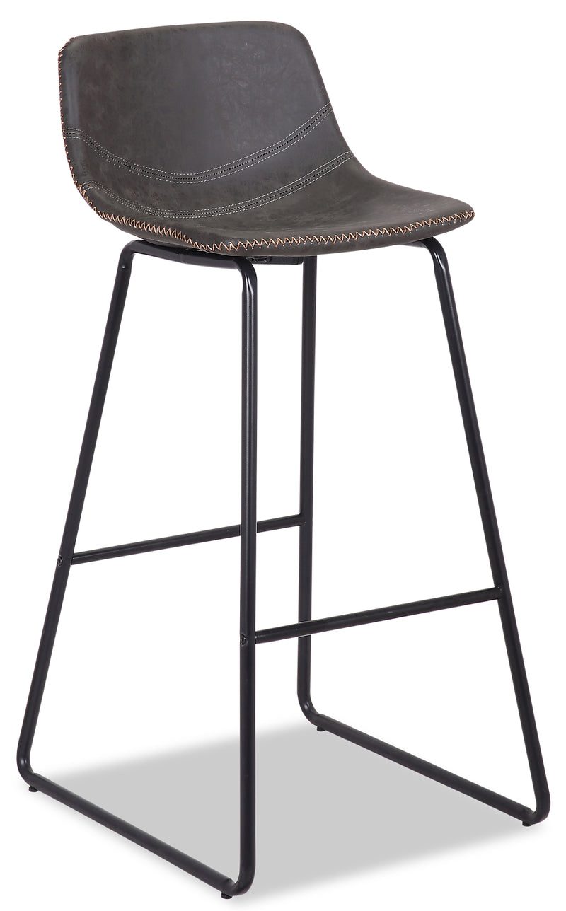 Coty Barstool - Grey - {Modern} style Bar Stool in Grey {Metal}