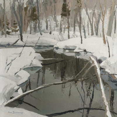 "In The Deep Woods" Giant Art 72x72 Wall Art