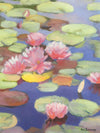 Œuvre d’art murale Giant Art « Passion In Pink » 72 x 54