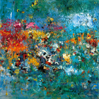 Œuvre d’art murale Giant Art « Carpe Diem 1 » 72 x 72