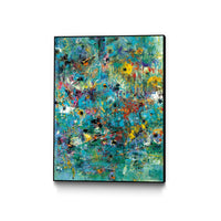 Œuvre d'art murale sur toile encadrée noire « Carpe Diem 3 » 18 x 24