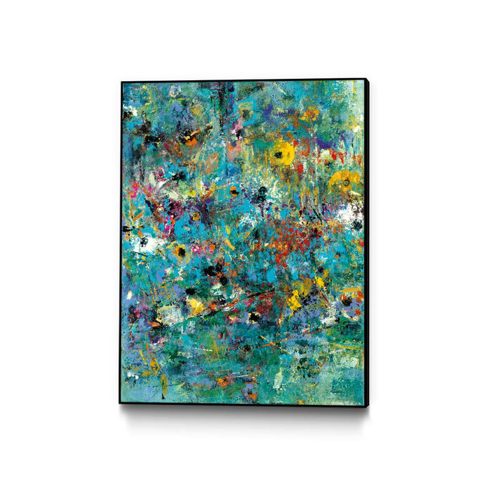 Œuvre d'art murale sur toile encadrée noire « Carpe Diem 3 » 18 x 24
