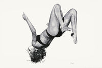 Œuvre d’art murale Giant Art « Tricia » 72 x 48