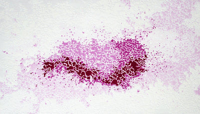 "Hues Of Quinacridone Violet" Giant Art 84x48 Wall Art