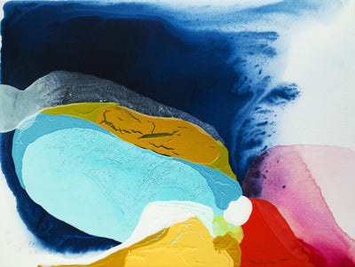 "Maya Iv" Giant Art 72x54 Wall Art