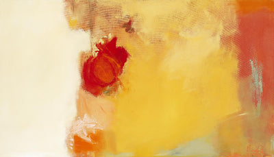 " Red Note" Giant Art 84x48 Wall Art