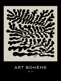 Œuvre d’art murale Giant Art « Art Boheme No 5 » 72 x 54