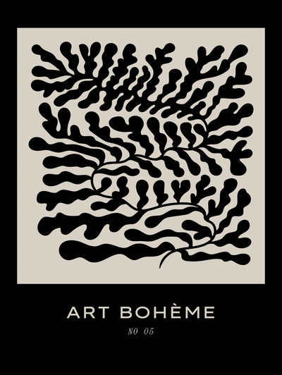 "Art Boheme No 5" Giant Art 72x54 Wall Art