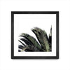 Œuvre d’art murale encadrée noire et mate « Cape Storm » 30 x 30