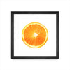 Œuvre d’art murale encadrée noire et mate « Citrus Cultivar » 36 x 36