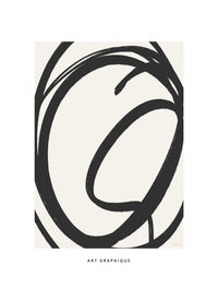 Œuvre d’art murale Giant Art « Circle I » 72 x 54