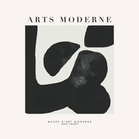 Œuvre d’art murale Giant Art « Art Moderne » 72 x 72